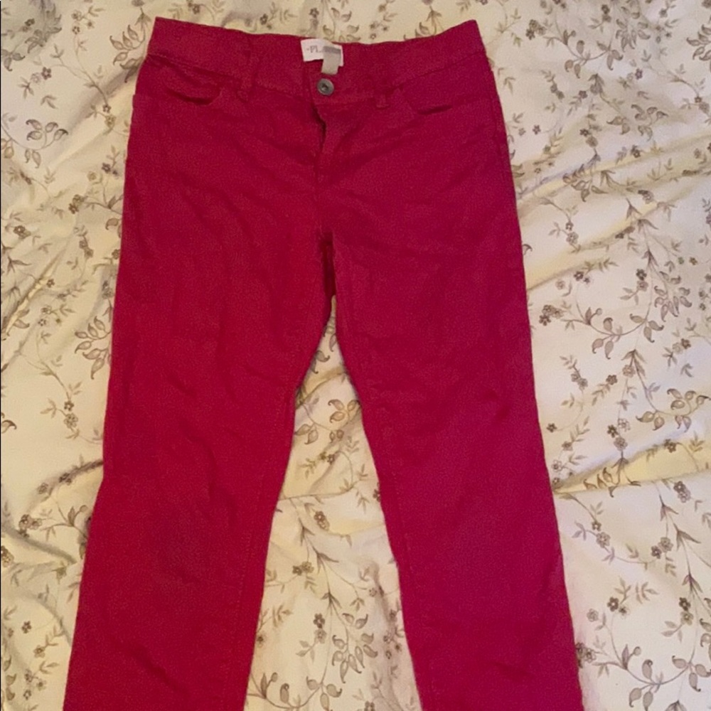 Hot pink girls jeans size 10